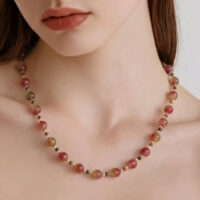 LJGN18 Agate Necklace