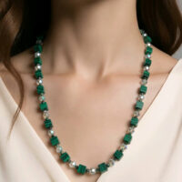 LJGN5 Malachite Necklace