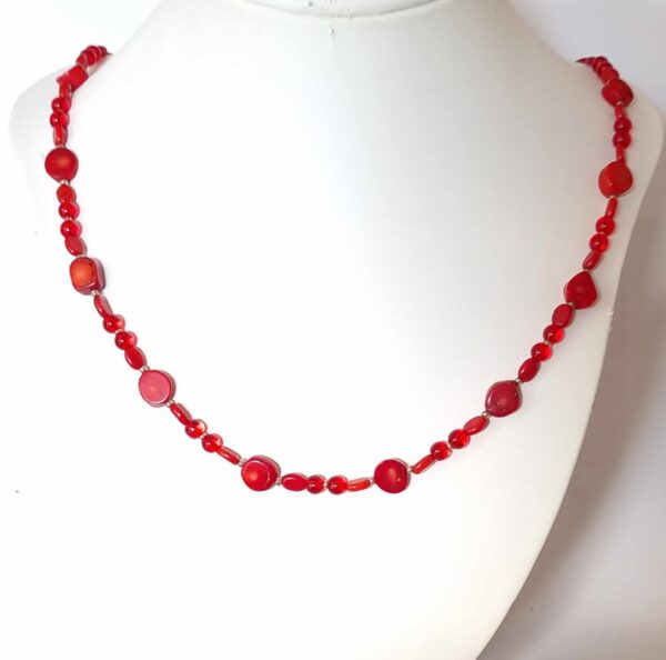 LJGN21 Red Coral Necklace