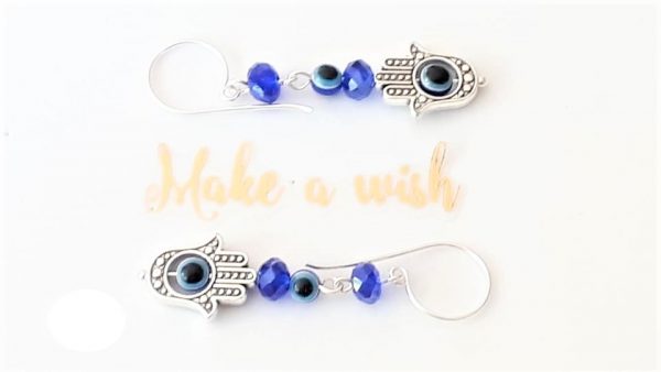 LJEE3 Evil Eye Drop Earrings