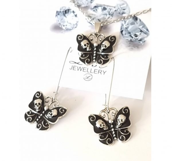 LJCS15 Butterfly Skull Set