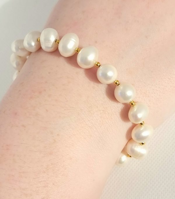 LJGB59 Large Pearl Bracelet