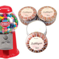 LJTC4 Bubblegum Tin Candles