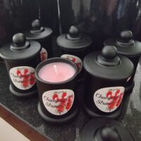 Champagne & Strawberry Small Jar Candle