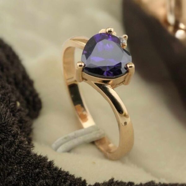 LJPR28 Purple Heart Ring