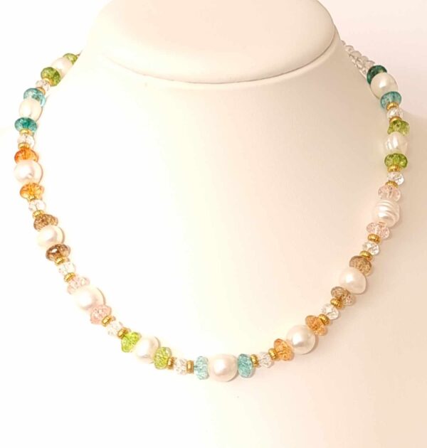 LJGN3 Large Centred Fresh Pearl Necklace