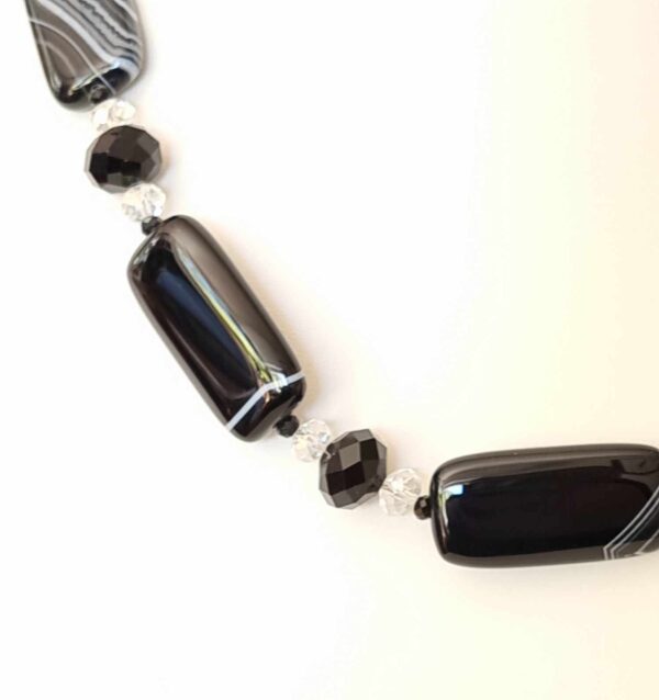 LJGN67 Agate Slab Necklace - Image 2