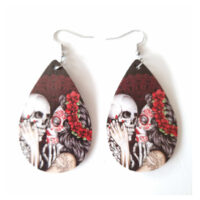 LJGJ78 Couple Skull Earrings