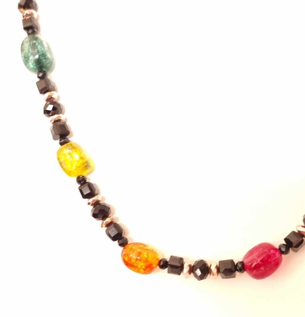 LJGN4 Tourmaline & Crystal Necklace - Image 2