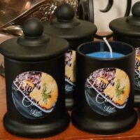 LJC87 Small Blueberry Cobbler Jar Candle