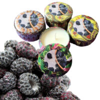LJC77 Black Raspberry Sugar Tin Candle