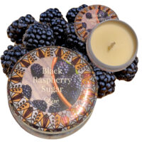 LJC77 Black Raspberry Sugar Tin Candle