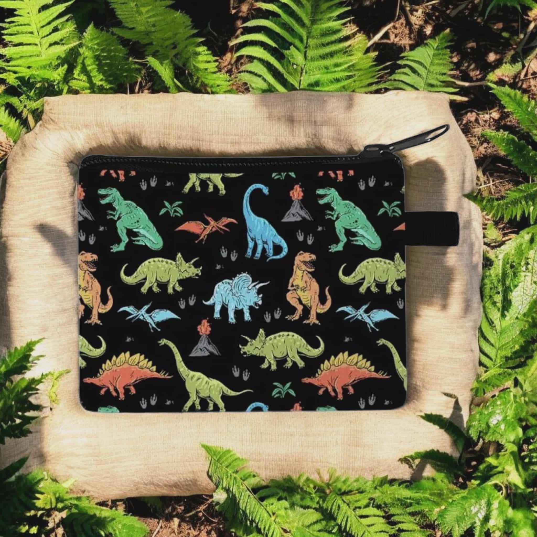 LJP2 Multi Dino Zip Purse