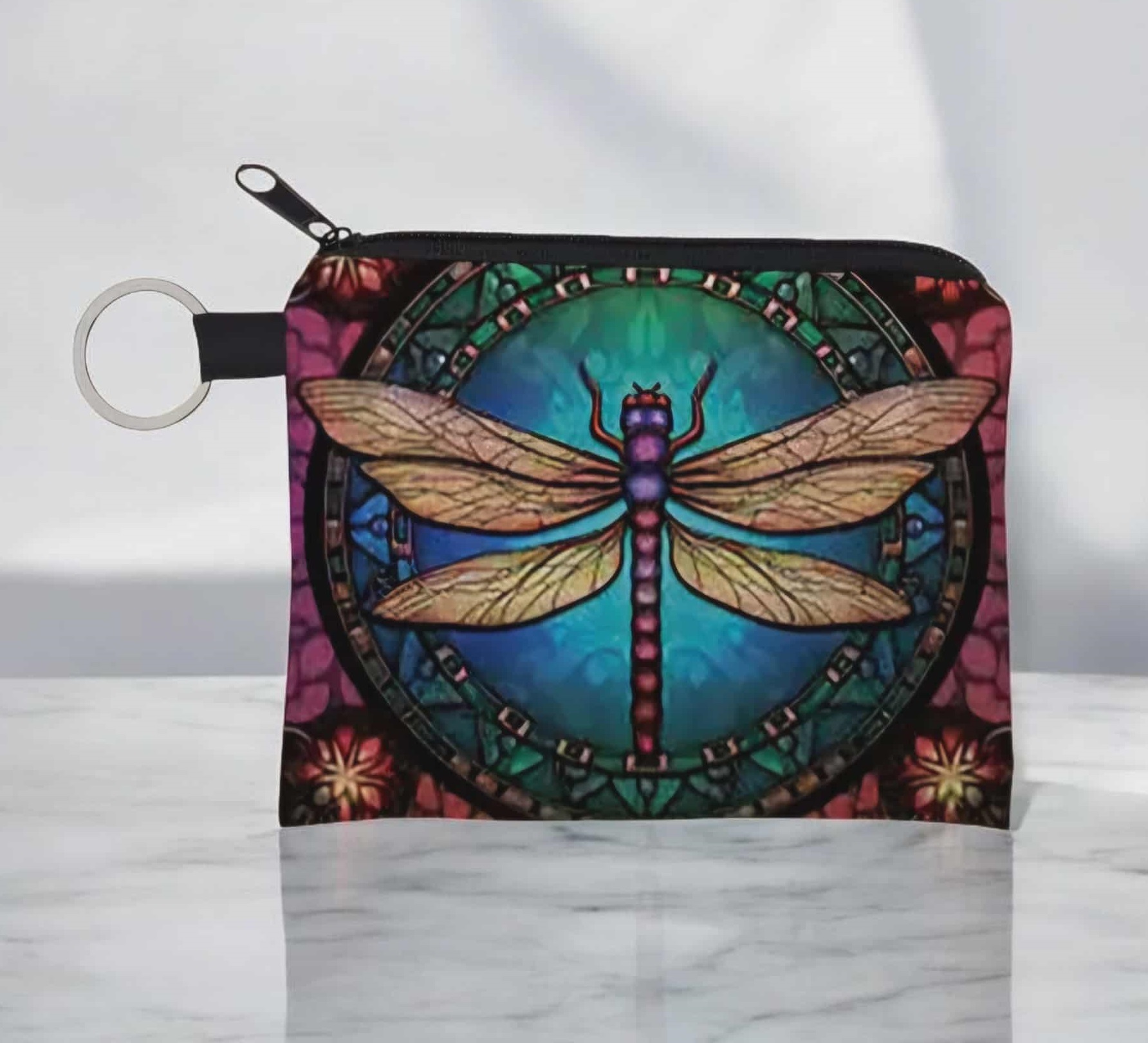 LJP3 Dragonfly Zip Purse