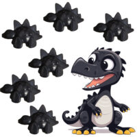 LJS486  Dark Crystal Scented Dino Soaps