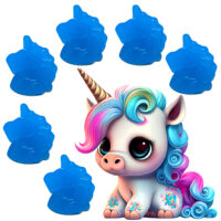 LJS Blue Man Fragrance Unicorn Soaps