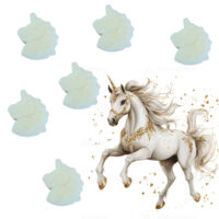 LJS59 Unicorn Scented Unicorn Mini Soaps