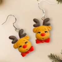 LJCHG2 Reindeer Earrings