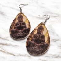 LJBG3 Buddah Earrings