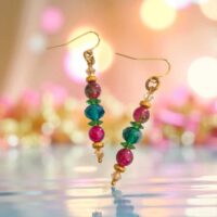 LJCG456 Bon Bon Christmas Earrings