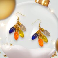LJCG23 Christmas Lights Earrings