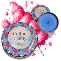 LJS19 Cotton Candy Small Tin Candle