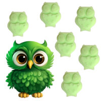 LJS3 Green Owl Soaps