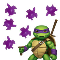 LJS64 Purple Mini Turtle Soaps