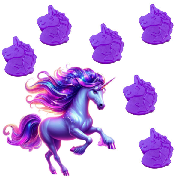 LJS58 Island Escape Purple Unicorn Soaps