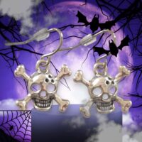 LJHG34 Skull & Bones Earrings