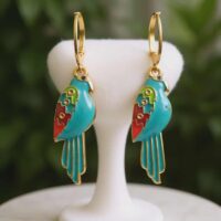 LJCE88 Parrot Earrings