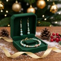 LJGS110 Sea Sandstone Bracelet Set