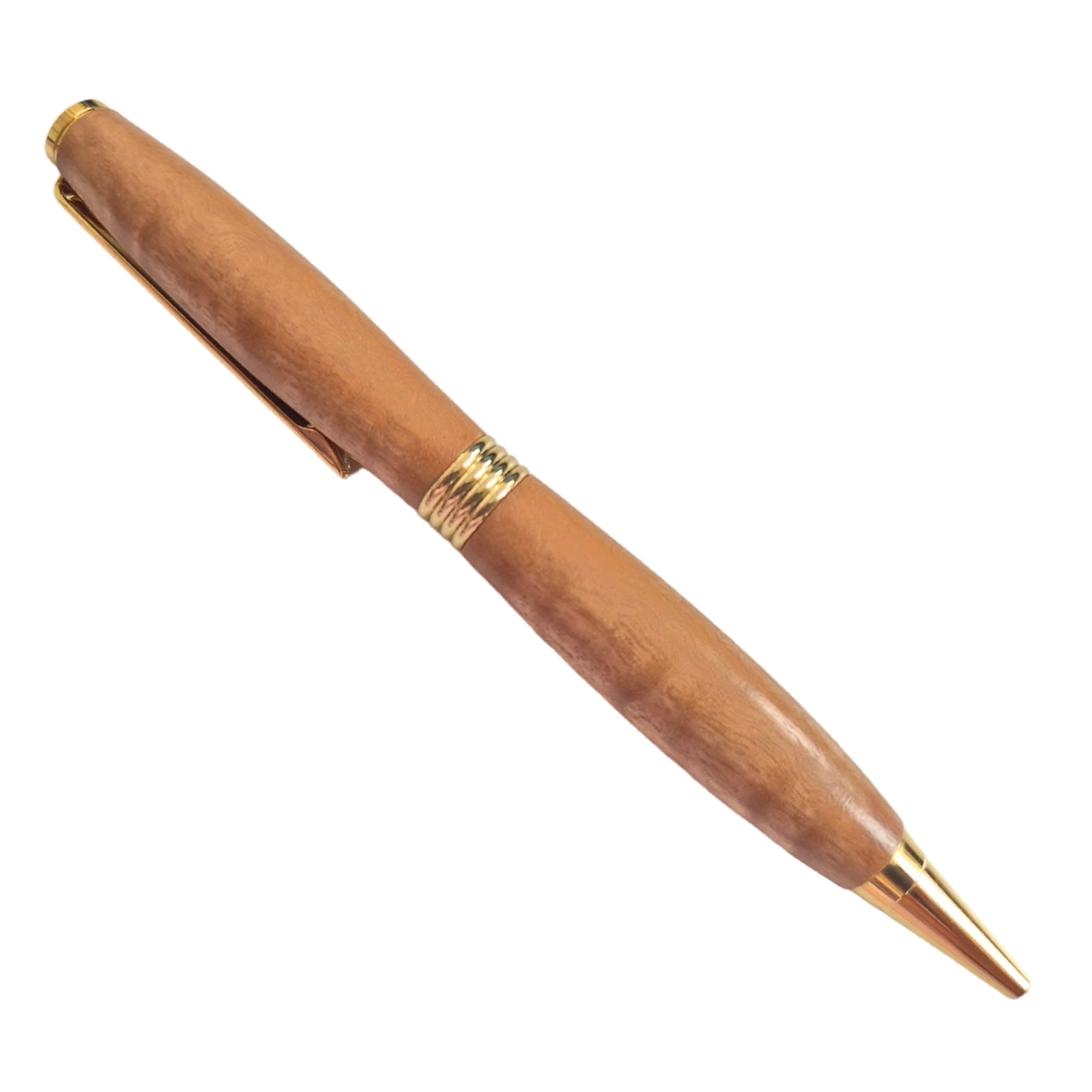 LJHMP3 Wooden Yellow Box Burl Pen