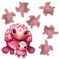 LJS599 Pink Strawberry Turtle Soaps.