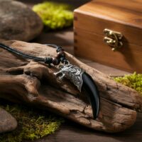 LJMG45 Wolf Necklace