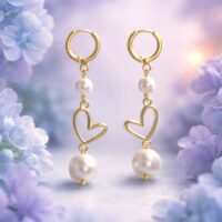 LJGE6511 Fresh Water Pearl Drops