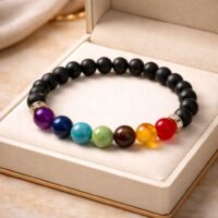 LJCB13 Black Stretch Bracelet