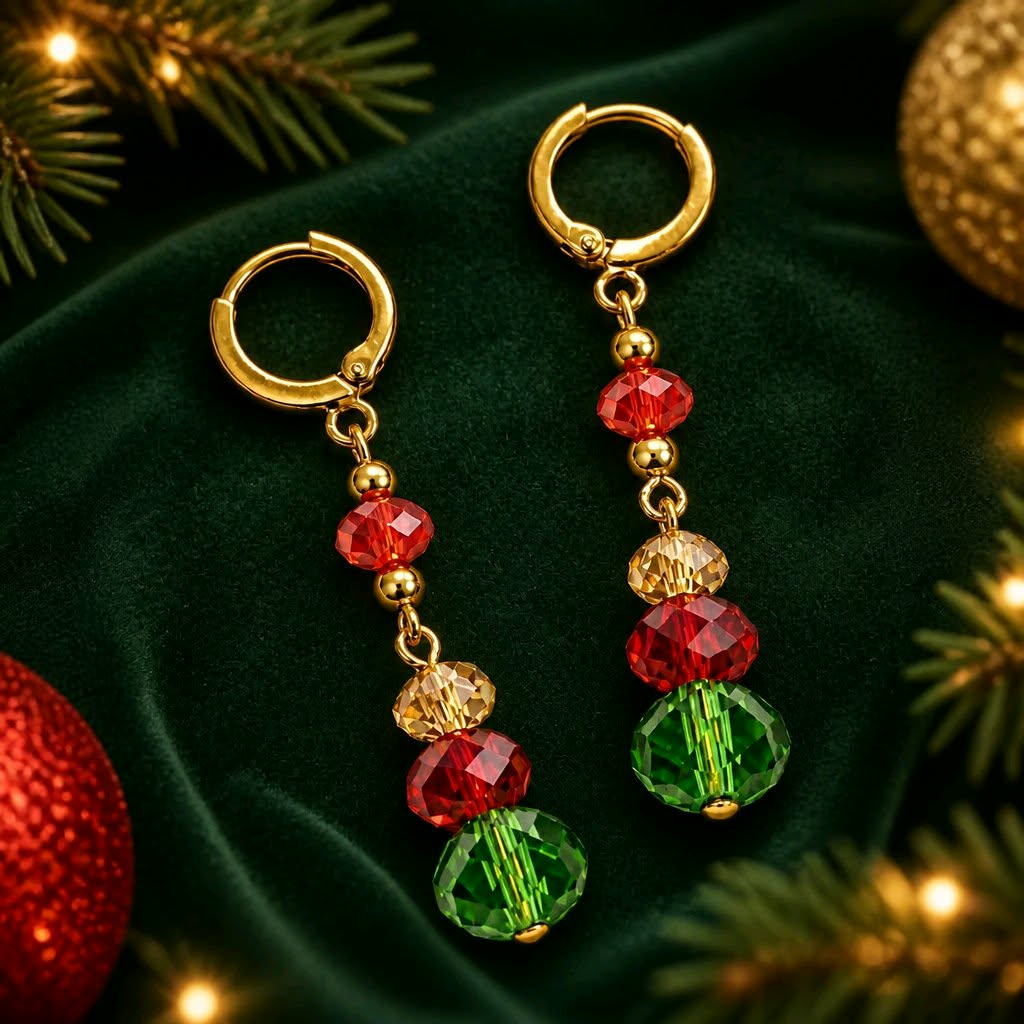 LJCG654 Medium Bon Bon Earrings